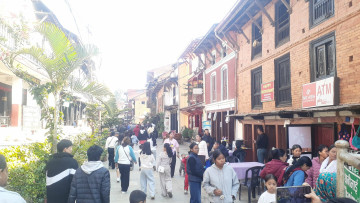 बन्दीपुरका होटलमा पर्यटक  भरिभराउ हुँदा व्यवसायी उत्साहित