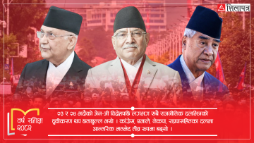 दलहरू विवादको दलदलमा फसेकाे वर्ष