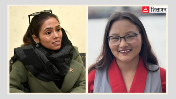 ‘भेट्रान’ पुरूष उम्मेदवारलाई टक्कर दिँदै ‘सेलिब्रेटी’ विनिता र टासी, हिमालमा बजाउलान् ‘घण्टी’ ! 