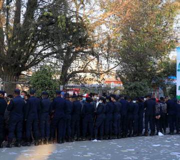 कांग्रेस महाधिवेशन : मतदानस्थलको सुरक्षा व्यवस्था कडा पारियो