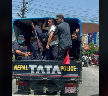 हेटाैँडामा सरकारविरुद्ध प्रदर्शन गर्ने विद्यार्थी नेता पक्राउ