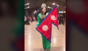 मिसेस वर्ल्डमा नेपालको प्रतिनिधित्व गर्न दिक्षा अमेरिका प्रस्थान