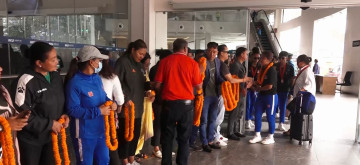 बंगलादेशसँगको सिरिज जितेर नेपाल फर्कियो महिला फुटबल टोली