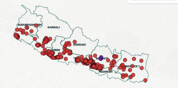 डढेलोका कारण बढ्यो वायु प्रदूषण, काठमाडौं उच्च जोखिममा 