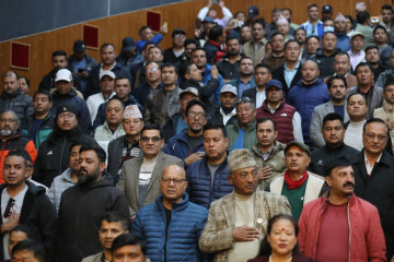 कांग्रेस विशेष महाधिवेशन पक्षधरको भेला (तस्वीरहरू)