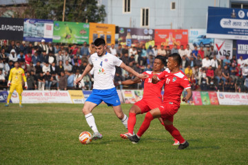 झापा गोल्डकपमा मच्छिन्द्रसँग आर्मी स्तब्ध