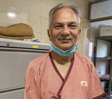 अस्पतालको बेडबाट बाबुरामले भने, 'भष्मासुरकाे बध'