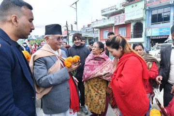 गठबन्धनको काम एमालेको विरोध गर्ने र खेदो खन्ने हो : केपी ओली