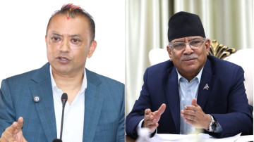 गगन र प्रचण्डबीच डेढ घण्टा छलफल, के–के विषयमा भयो कुराकानी ?