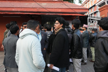 मिराज नेतृत्वको जेन–जी समूहलाई सिंहदरबारमा निषेध, गेटमै टाँसियो मागपत्र