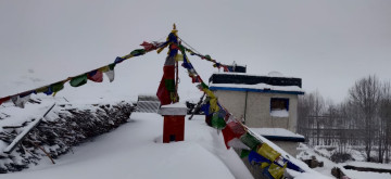 हिमाली भेगमा हल्का वर्षासहित हिमपातको सम्भावना