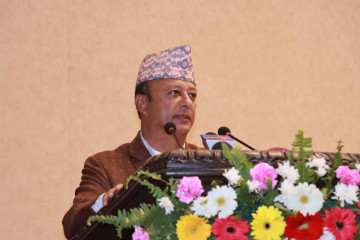गणतन्त्रमाथि आक्रमण गर्न खोजिएको छ : ऊर्जामन्त्री खड्का
