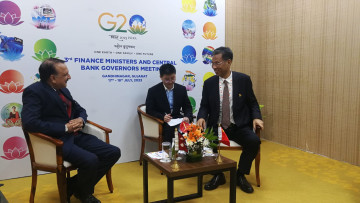नेपाल र चीनका अर्थमन्त्रीबीच भारतमा भेटवार्ता, के भयाे कुराकानी ?