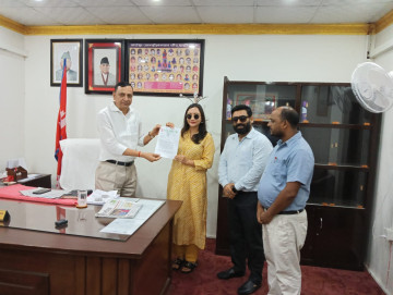 नेपाली कांग्रेस मधेश प्रदेश स्वास्थ्य विभागद्वारा मुख्यमन्त्रीलाई ध्यानाकर्षण