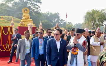 रामग्राम स्तुप क्षेत्र विकास गुरुयोजना कार्यान्वयन गर्ने प्रधानमन्त्रीको प्रतिबद्धता