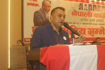 मुलुकमा विकास भएको छैन भनेर गलत सन्देश प्रवाह नगराैँ : गगन थापा