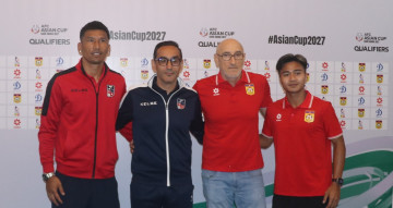 लाओसको सामना गर्दै नेपाल