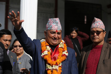 काठमाडौं–५ मा आजपाका उम्मेदवार पौडेलले एमालेका पोखरेललाई सघाउने 