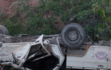 बैतडीमा जिप दुर्घटना हुँदा दुई जनाको मृत्यु, ६ जना घाइते