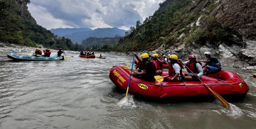 कालीगण्डकीमा र्‍याफ्टिङ सञ्चालन
