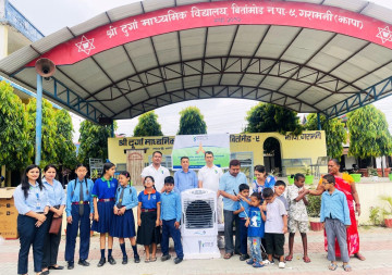 दृष्टिविहीन छात्रावासका लागि कामना सेवा विकास बैंकले दियो आवश्यक सामग्री