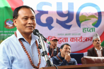 काठमाडौंको शहरीकरणको ५० वर्षे गुरुयोजना बन्दै छ, सोहीबमोजिम योजना अगाडि बढ्छन् : मन्त्री घिसिङ