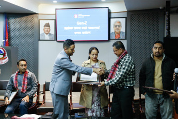 जेनजी आन्दोलनमा घाइते भएका पत्रकारलाई सरकारले गर्‍यो नगदसहित सम्मान