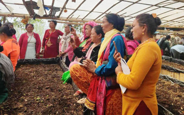 प्रोत्साहनका कार्यक्रमले उद्यमशील बन्दै पौवादुङमाका महिला