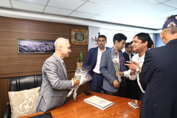 विद्युत् प्राधिकरणका नवनियुक्त कार्यकारी निर्देशक सिलवालले गरे पदभार ग्रहण (तस्वीरहरू)