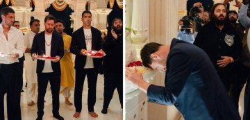 भारतमा मेस्सीको आरती उतारियो, मूर्तिसामु शिर झुकाए (भिडियो)