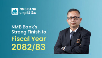 एनएमबी बैंकको वार्षिक खुद नाफा ४ अर्ब नाघ्यो