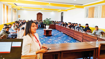 एरोकनेक्सन्सद्वारा त्रिविमा ओरिएन्टेसन कार्यक्रम सम्पन्न, ५० विद्यार्थीको सहभागिता