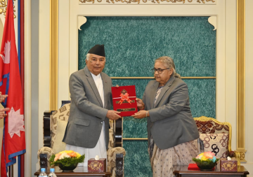 चुनावको मितिमा दायाँबायाँ नगर्न सरकारलाई राष्ट्रपतिको सुझाव