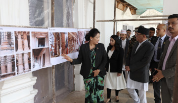 सिंहदरबार रेक्ट्रोफिटको काम छिटो सम्पन्न गर्न प्रधानमन्त्रीको निर्देशन