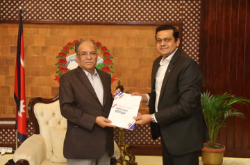 विकासमा निजी लगानीलाई प्रोत्साहित गरिँदै लगिने छ : प्रधानमन्त्री प्रचण्ड