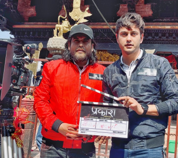 'प्रकाश'को शुभमुहूर्त, छायांकनका लागि जुम्ला हिँड्यो टिम  