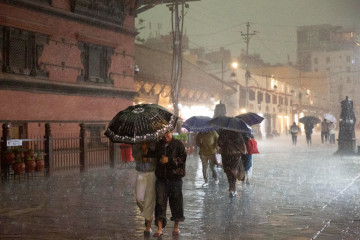 देशका विभिन्न जिल्लामा भारी वर्षा, लमजुङमा सबैभन्दा धेरै