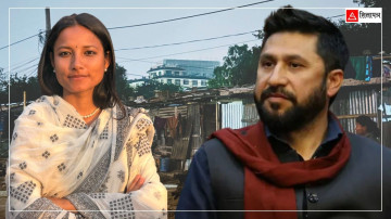 रास्वपा सभापति लामिछानेलाई रक्षा बमको प्रश्न- भोलि छाती थाप्न आउनुहुन्छ नि ?