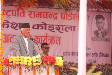 गणतन्त्र अनुभूत गर्न बाँकी नै छ: राष्ट्रपति पौडेल