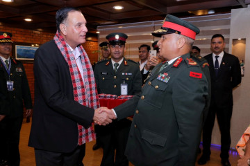 चारदिने नेपाल भ्रमण सकेर स्वदेश फर्किए भारतीय स्थल सेनाध्यक्ष सेठ