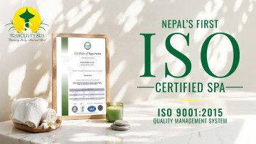 नेपालकै पहिलो आईएसओ ९००१ः२०१५ प्रमाणित स्पा तथा वेलनेस ब्रान्ड बन्यो ट्रन्क्युलिटी स्पा