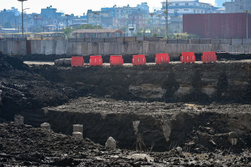 टुकुचा खोला फोहोर पानी प्रशोधन केन्द्र निर्माण गरिँदै (तस्वीरहरू)