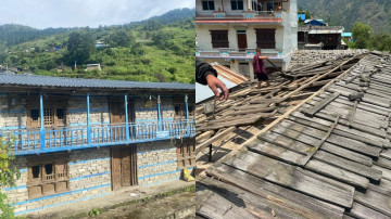 हरायो प्रकृतिमा आधारित घर निर्माणको परम्परा, खोसियो गत्लाङको ब्ल्याक भिलेज पहिचान