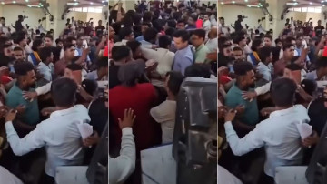 बारामा रास्वपाको कार्यक्रममा विवाद, आफ्‌नै कार्यकर्ताबाट लखेटिए सांसद