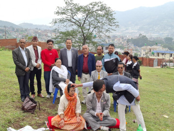 पूर्वीय दर्शन र आधुनिक सीप समेट्दै चन्द्रागिरीमा ३५ करोडको लगानीमा एसभीएएन स्कुलको शिलान्यास