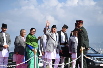 राष्ट्रपति पौडेल स्वदेश फर्किए 