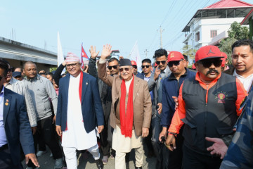 मनोनयन दर्तालगत्तै केपी ओलीले भने– दोब्बर बढी मतले जित्छु 