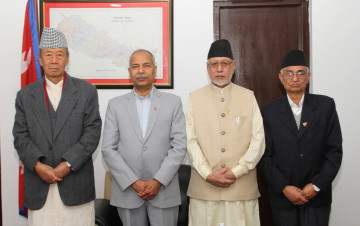 उपराष्ट्रपति यादवसँग प्रदेश प्रमुखहरूको सामूहिक भेट, के-के कुरा भयाे ?