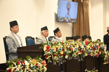 राष्ट्रपतिले भने– सरकारले युवालाई गाउँमा बसाैँ बसाैँ भन्ने बनाउने छ [पूर्ण पाठ]