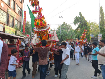 मोहर्रम पर्वका अवसरमा मधेशका विभिन्न स्थानमा ताजिया मेला